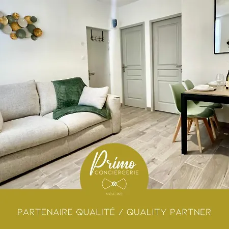Appartement La Douceur De L'allier, Proche Gare, Avec Services Premium, By Primo C0nciergerie Moulins (Allier)